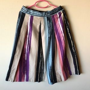 Pretty Pleated A Line Fall Skirt